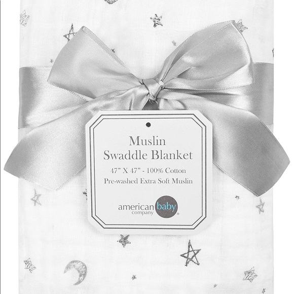 American Baby Company Muslin Blanket - Picture 3 of 4